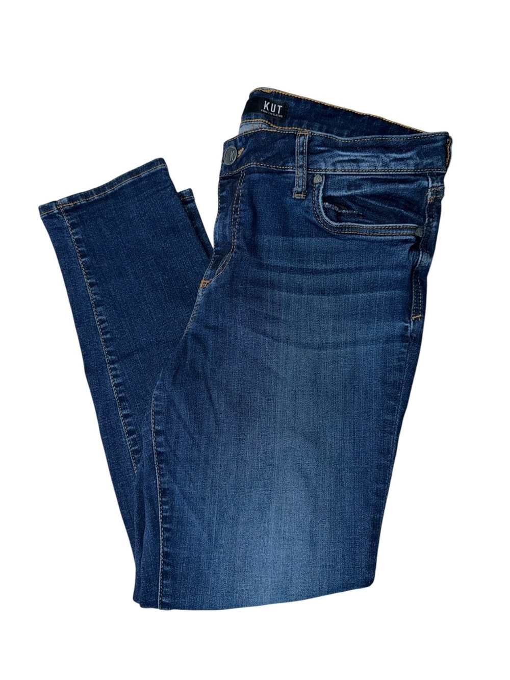 Kut from the Kloth Women's Medium/Dark Blue Skinny Jeans